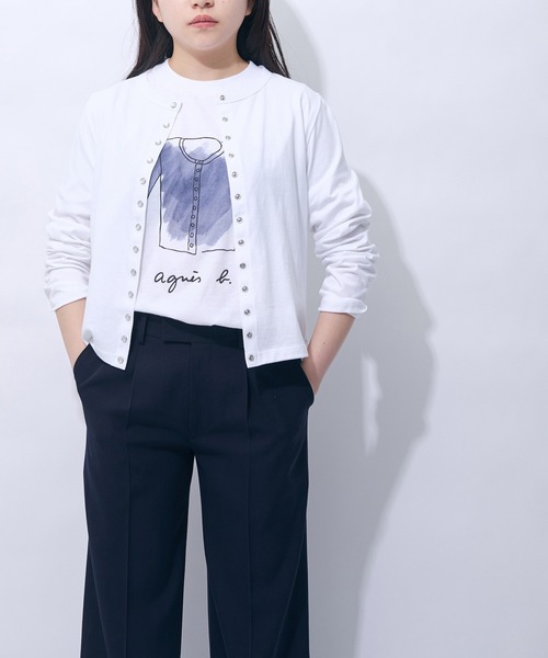 セール】【agnes b. pour ADAM ET ROPE'】CD PRESSIONS Jersey