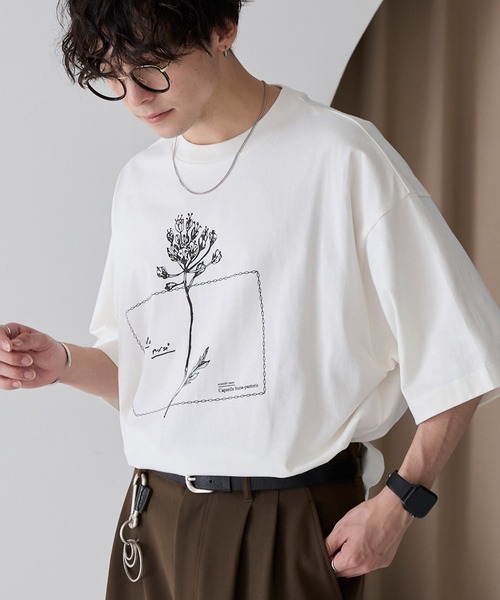 アートグラフィックデザインオーバーサイズ半袖Tシャツ（Tシャツ