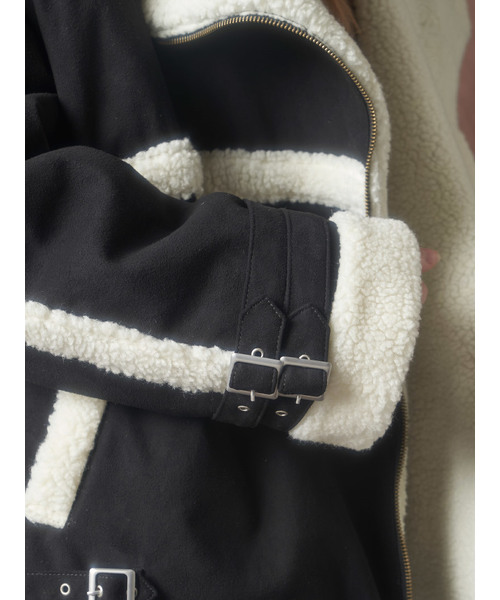 Darich（ダーリッチ）の「スエードルーズライダースボアCT（ムートン