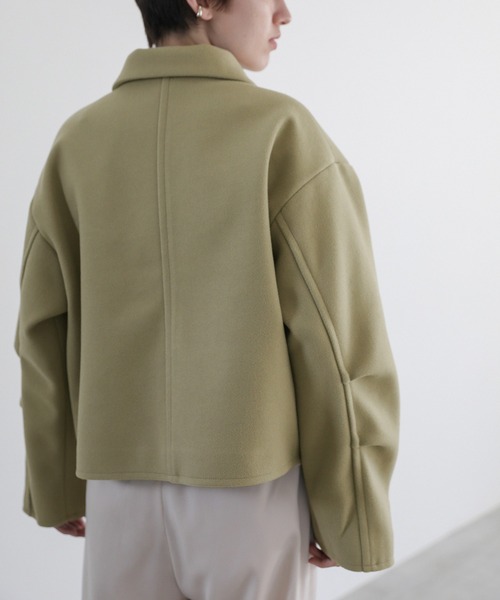 スリーブタックショートジャケット（ブルゾン）｜select MOCA