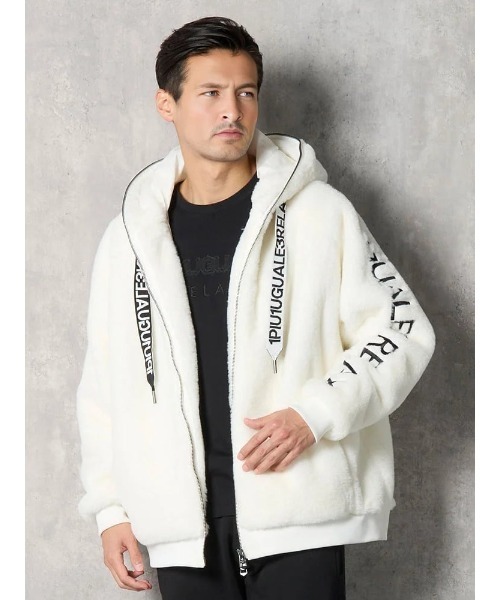 1PIU1UGUALE3 RELAX】BOA LOGO フーディ 秋冬（ウノ ピゥ ウノ