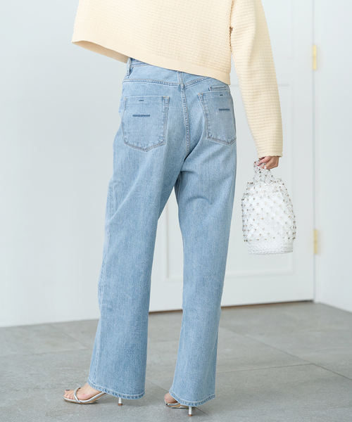 IENA（イエナ）の「YANUK/ヤヌーク JOAN ルーズストレートデニム