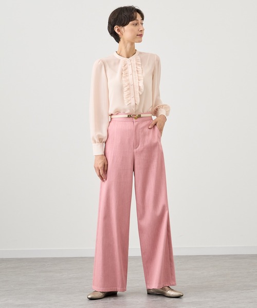 ANAYI（アナイ）の「シフォンジョーゼットフリル ブラウス（シャツ