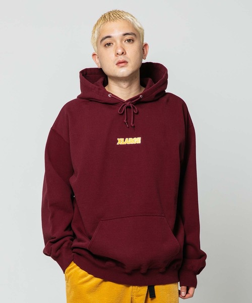 XLARGE（エクストララージ）の「STANDARD LOGO PULLOVER HOODED SWEAT
