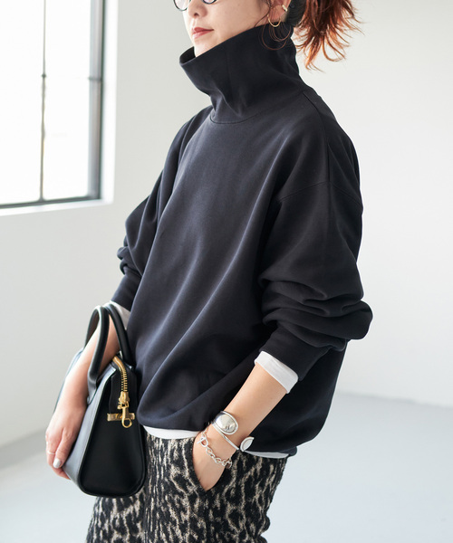 WEB限定 / 追加4》裏毛ハイネックプルオーバー（Tシャツ/カットソー