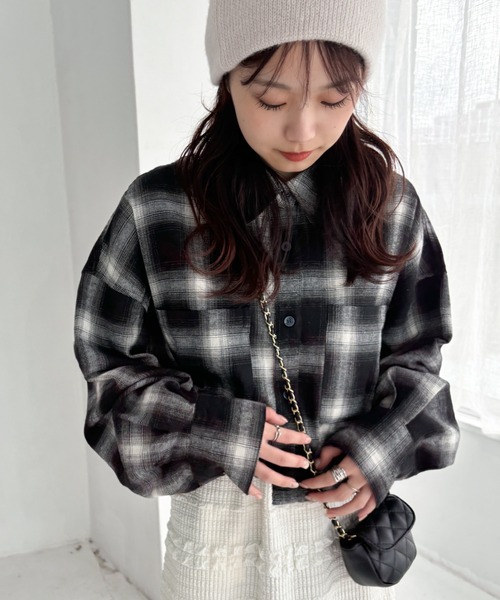 EPIMI E'PIMMY（エピミエピミー）の「ショート丈オンブレチェック