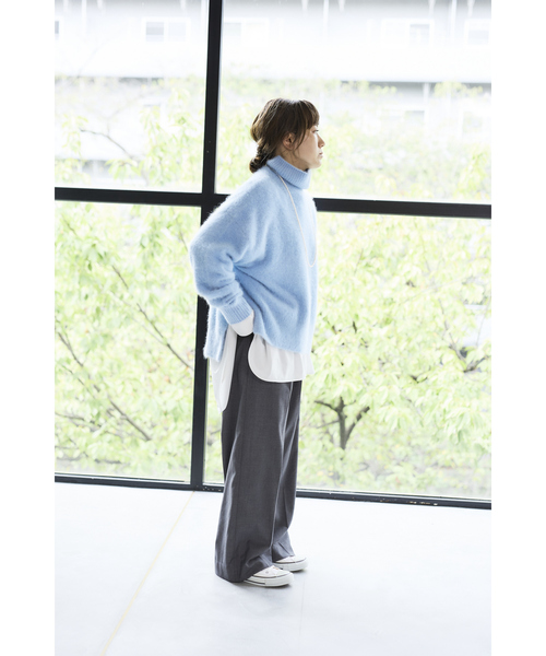 Rouge vif（ルージュヴィフ）の「FOX＆Cashmere タートルニットプル