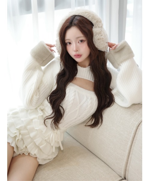 Darich（ダーリッチ）の「ダブルファブリックイヤーマフラー