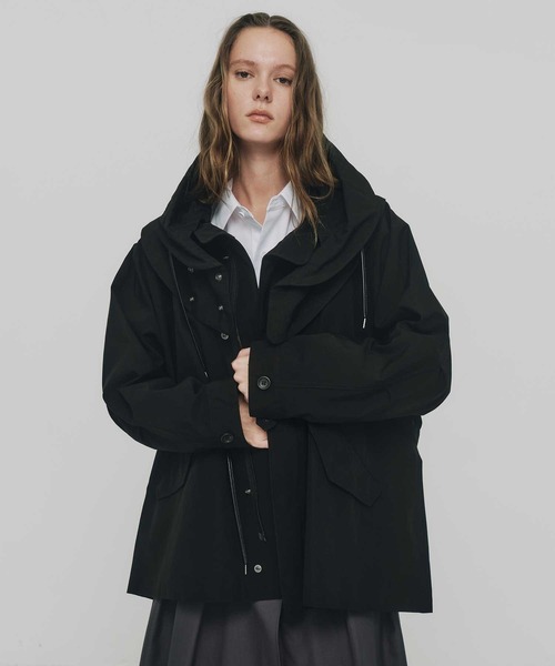 VACHEMENT/ヴァシュモン】Recycle Shell Tafta Mods Coat/リサイクル