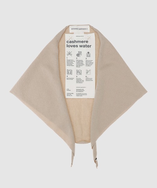 n°35 bandana（バンダナ/スカーフ）｜extreme cashmere