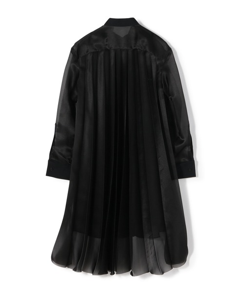 Sacai（サカイ）の「SACAI / バックプリーツシャツワンピース（シャツ