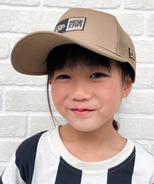 ニューエラキッズ メッシュキャップ 9FORTYA-Frame ボックスロゴ
