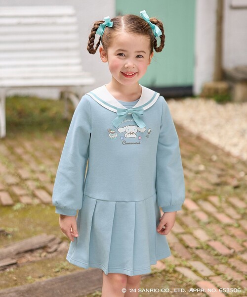 any FAM×サンリオキャラクターズ】セーラーカラーワンピース