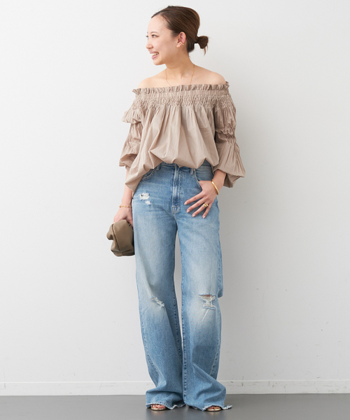 MOTHER/マザー】 THE LASSO SNEAK デニム（デニムパンツ）｜mother