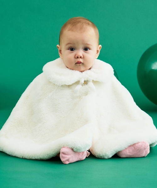 セール】フェイクファーケープ（その他ベビーウェア）｜kate spade new