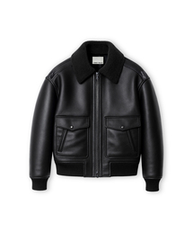 A-2 ムートンボンバージャケット [ブラウン]（ムートンコート