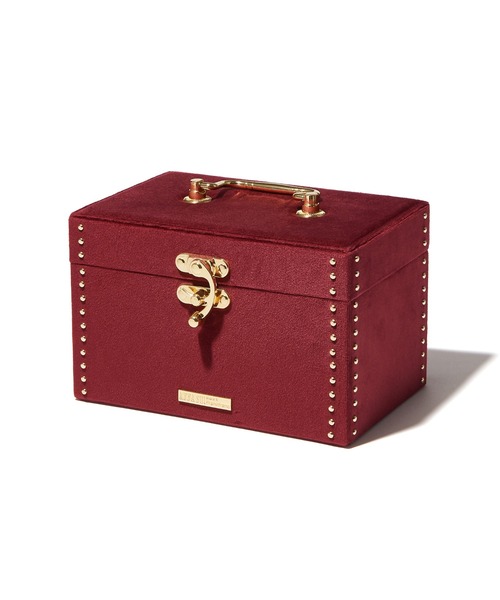 セール】ANNA SUI ジュエリーボックス S ダークレッド（収納グッズ