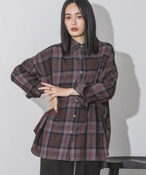 JEANASIS（ジーナシス）の「アソートチェックシャツLS/157636（シャツ