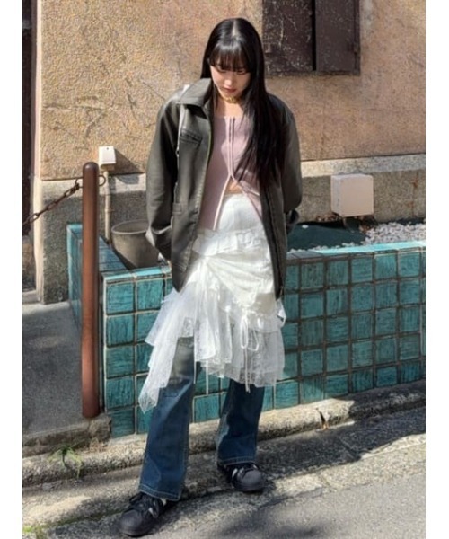 セール】VINTAGE BOXY F/LEATHER JK ヴィンテージ ボキシー フェイク