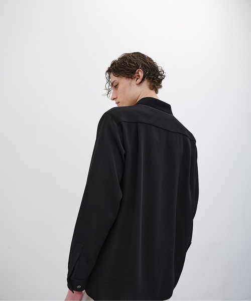 セール】COLD DRY PLEATS ロングスリーブシャツ 防シワ｜軽量｜接触冷