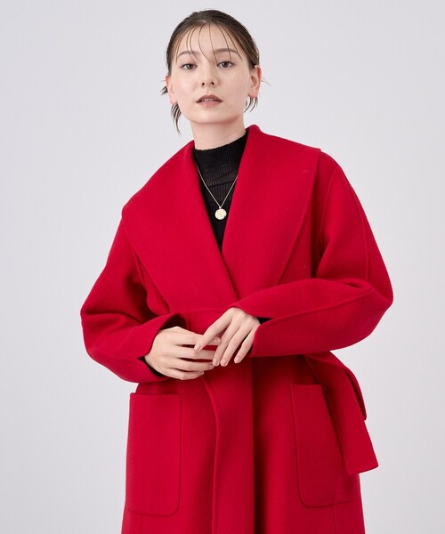 ANAYI（アナイ）の「シャルムビーバーショールカラーコート（その他