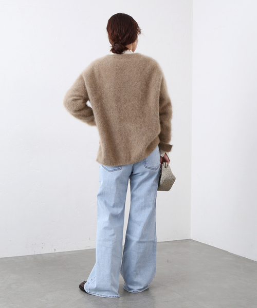 IENA（イエナ）の「fluffyファープルオーバー（ニット/セーター）」 - WEAR