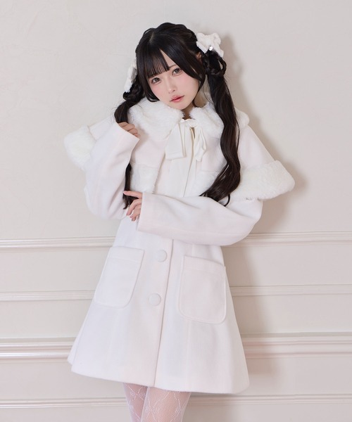 セール】エコファーボレロAラインコート（その他アウター）｜Honey