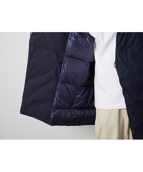 Snow Peak（スノーピーク）の「Indigo C/N Down Coat（ダウン