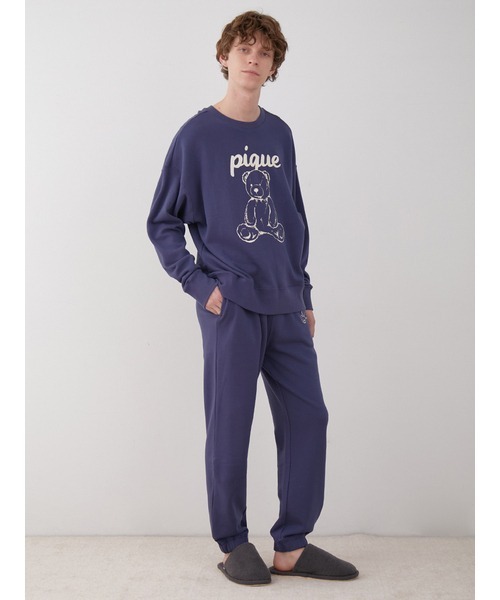 gelato pique（ジェラートピケ）の「【UNISEX】裏毛ワンポイントロング