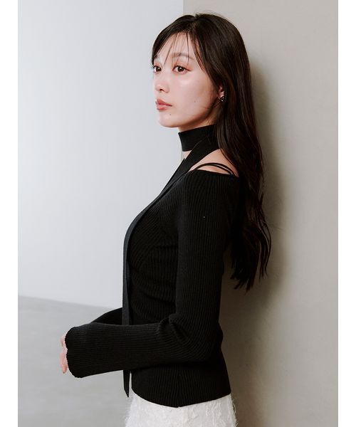 セール】タイ付きニットプルオーバー（ニット/セーター）｜SNIDEL