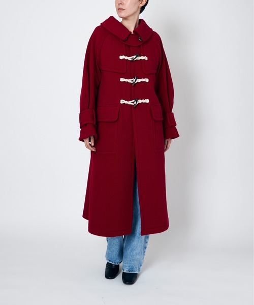 RUMCHE（ラムシェ）の「RUMCHE Herringbone Duffle Coat（ダッフル