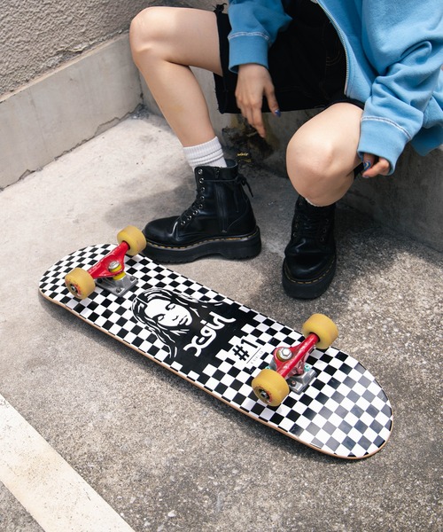 X-girl（エックスガール）の「#1 FACE SKATE DECK（その他雑貨）」 - WEAR