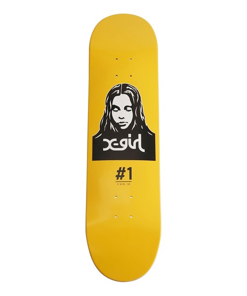 X-girl（エックスガール）の「#1 FACE SKATE DECK（その他雑貨）」 - WEAR