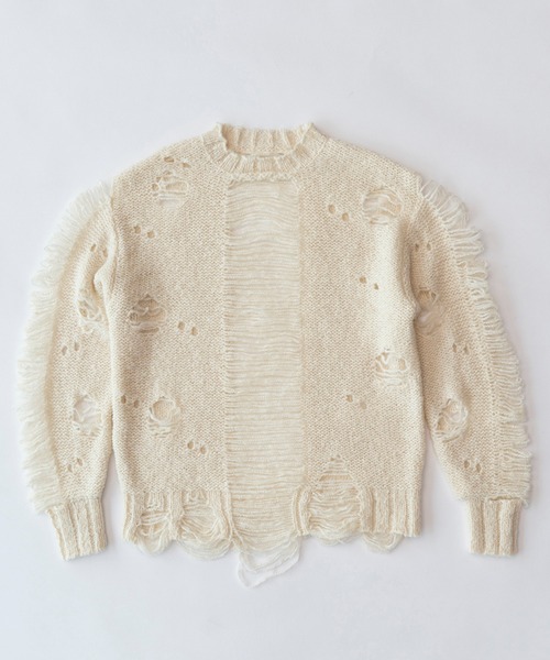 PRANK PROJECT（プランクプロジェクト）の「スラッシュスリットニット