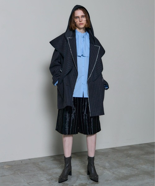 2way Ruffled Frilled Blouse/2WAYラッフルフリルブラウス（シャツ