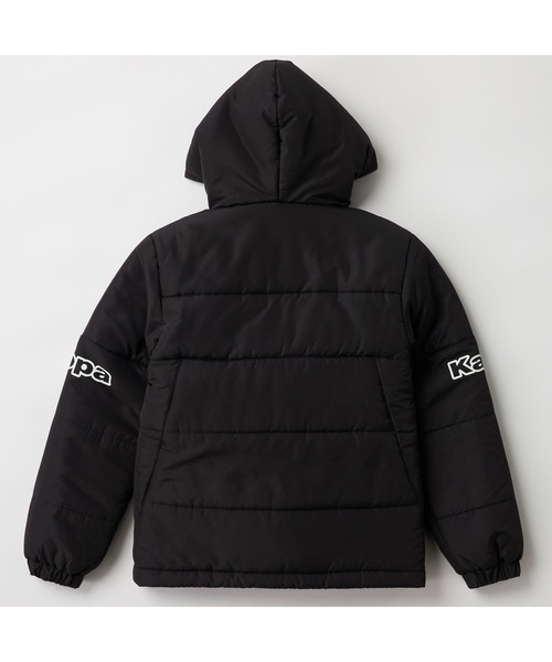 セール】Kappa カッパ ドローコード フード付き 中綿 ジャケット