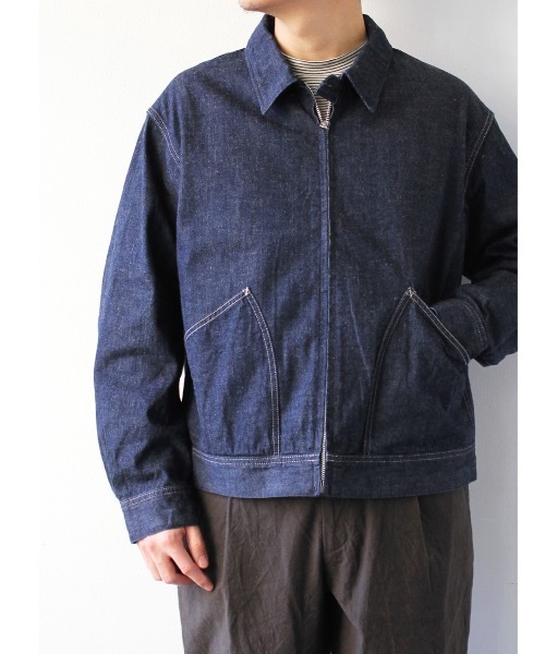 A VONTADE】ア ボンタージ/ Denim Zip Jacket（デニムジャケット）｜A