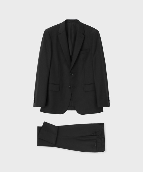 ナチュラルストレッチウール シングル2ボタンスーツ / 553004 1439H