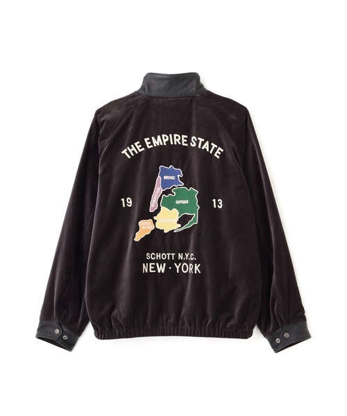 schott（ショット）の「Schott/ショット/LEATHER COMBI SOUVENIR