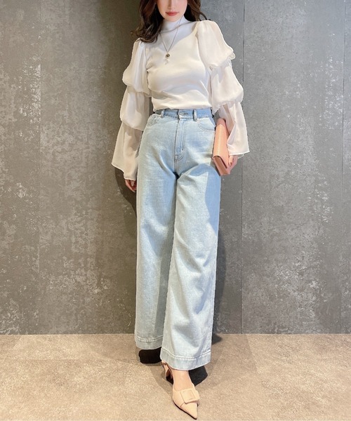 セール】eimyワイドデニム（デニムパンツ）｜EIMY ISTOIRE（エイミー