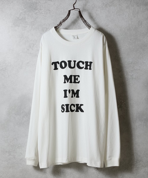 TOUCH ME I'M SICK PRINTED CLASSIC L/S T-SHIRT / タッチ ミー アイム