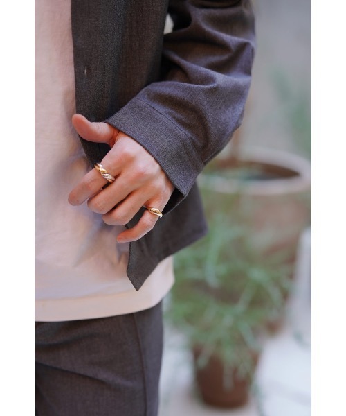 OX JEWELRY（オックスジュエリー）の「Silver Curve Ring（リング