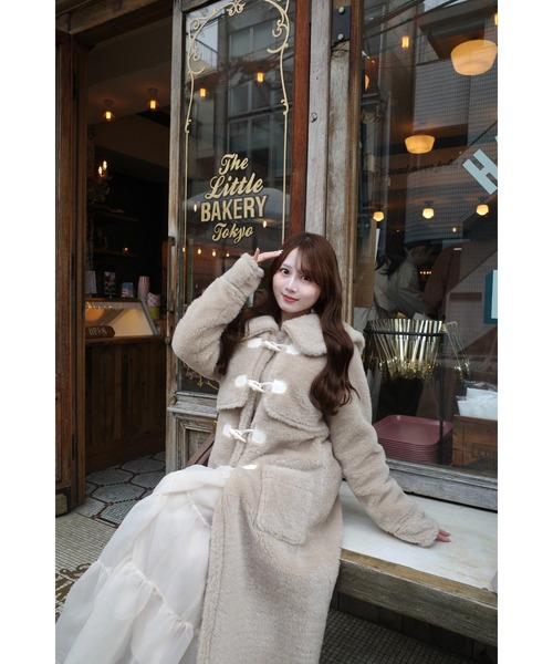 Fluffy Sailor Duffle Coat（ダッフルコート）｜MISTREASS