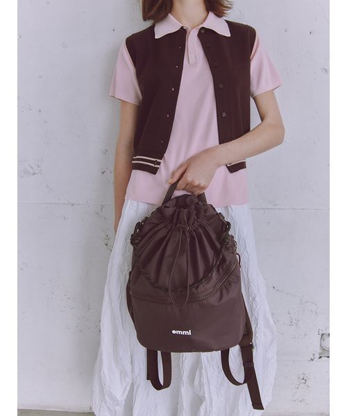 限定カラー】撥水 emmiロゴマルチバックパック（バックパック/リュック