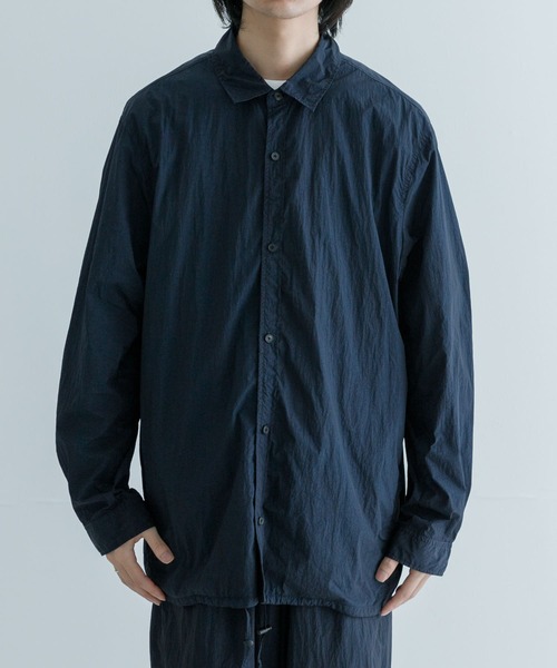ATON（エイトン）の「ATON HAND DYED NYLON SHIRTS JACKET（ナイロン