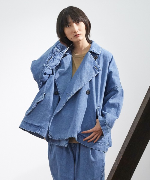 Dulcamara（ドゥルカマラ）の「デニムダブルショートCT -DENIM