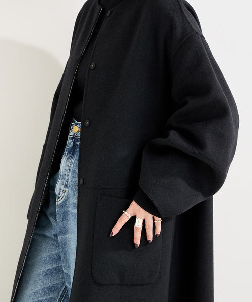 B.C STOCK（ベーセーストック）の「S120ブレンドリバーシブルコート