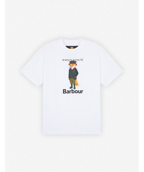 Maison Kitsune（メゾンキツネ）の「BARBOUR X MK BEAUFORT FOX TEE
