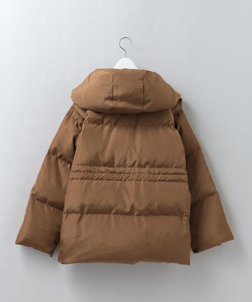 6（ロク）の「＜6(ROKU)＞HOODED STOLE DOWN JACKET/ダウンジャケット