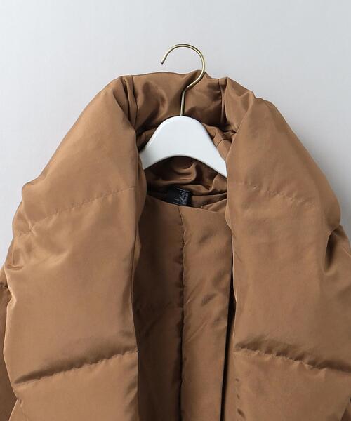 6（ロク）の「＜6(ROKU)＞HOODED STOLE DOWN JACKET/ダウンジャケット
